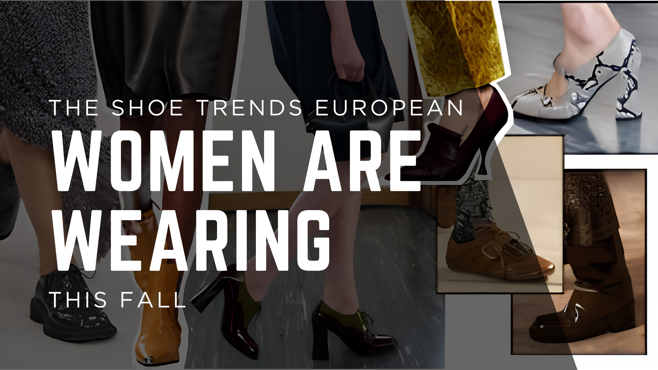 The Shoe Trends European Women Are Wearing This Fall