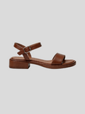 BELVARNÈLeather Block Heel Sandal 2 Colors
