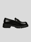 BELVARNÈLeather Platform Loafer Black
